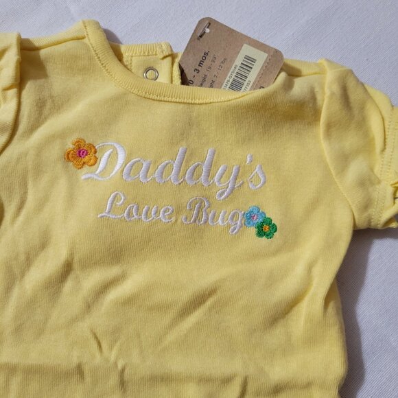 Crazy 8 Baby 8 0-3 month NWT Baby Flower {Spring Break} 2010 Bodysuit Skirted Bl - Picture 4 of 4